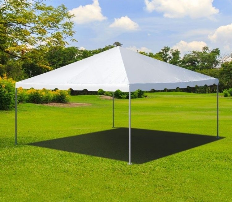 16 x 16 Frame Tent With Setup