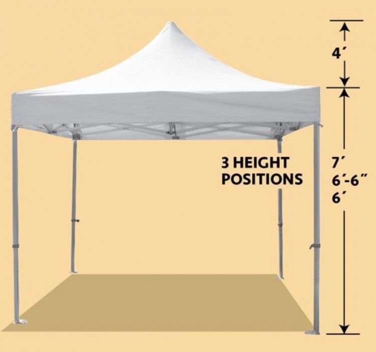 10x10 Quick Up Frame Tent