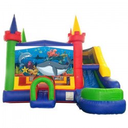 Under the sea Theme Castle Bounce Combo