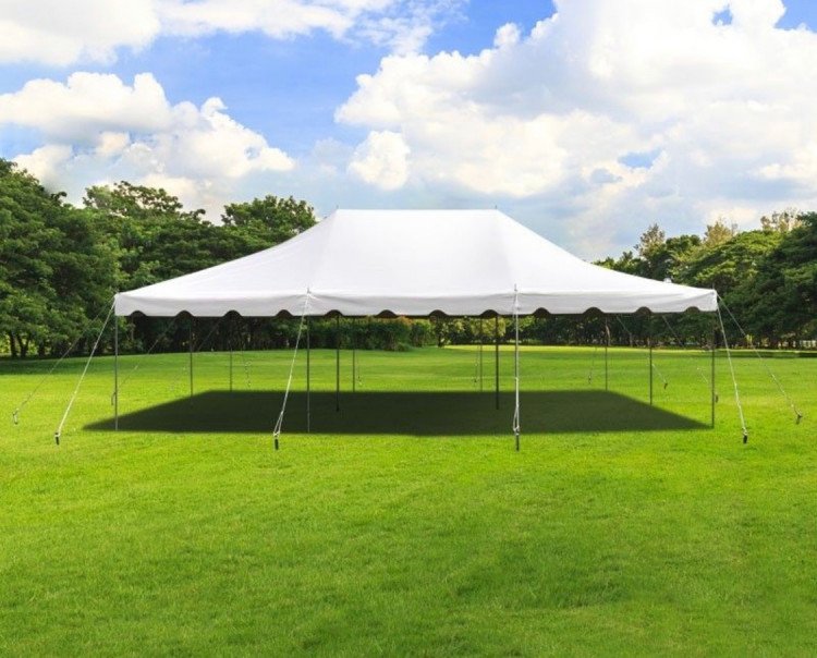 20 x 30 Pole Tent With Setup