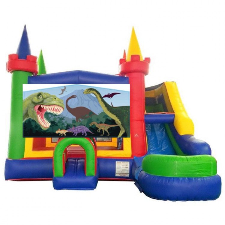 Dinosaur Theme Castle Bounce Combo