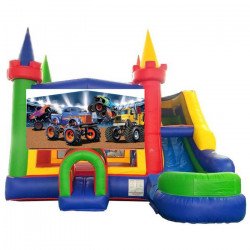 Monster Truck Theme Castle Bounce Combo