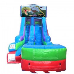 Dinosaur Theme 15' Modular Water Slide