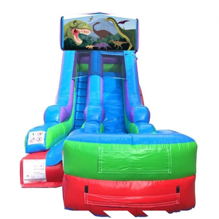 Dinosaur Theme 15' Modular Water Slide