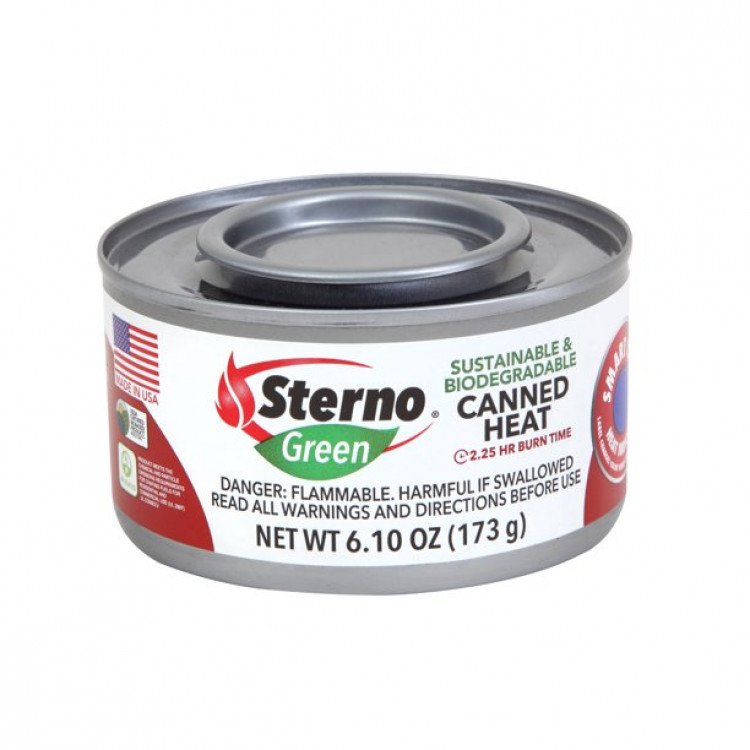 Sterno 2.25hr Canned Heat Cooking Fuel