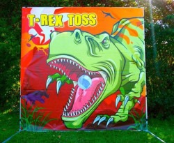 T Rex Toss 7' Panel Game